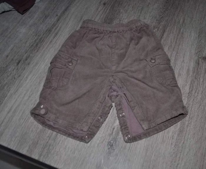 Pantalon velours Obaïbi 1 mois garçon
