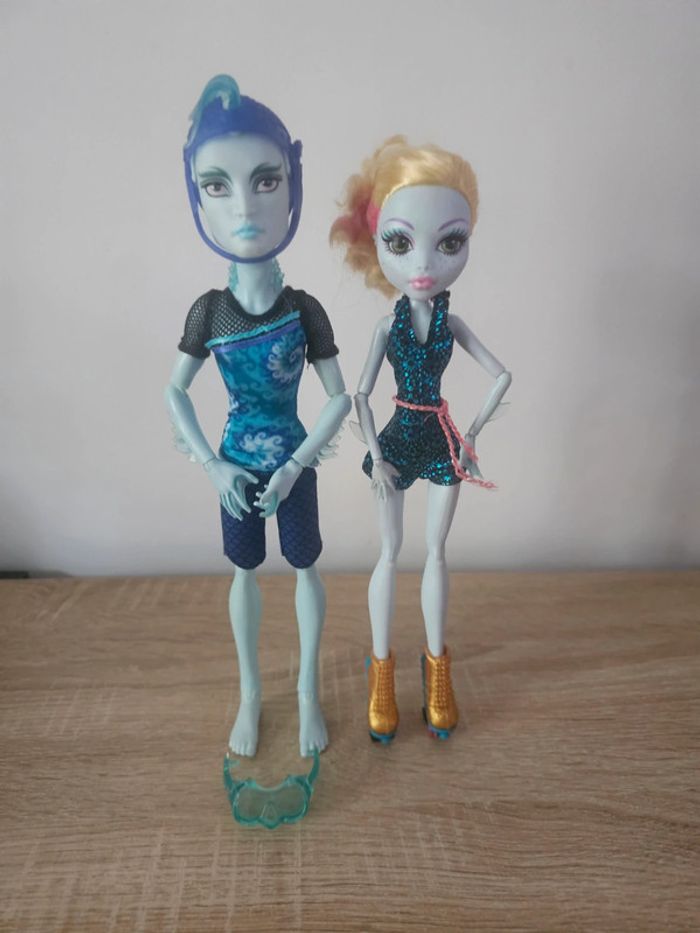 Poupées Monster High - Lagoona Blue et Gil Webber - Wheel Love - Mattel - photo numéro 4