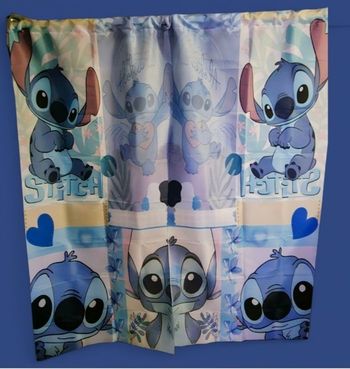 Paire de rideaux opaques , motif Disney Stitch