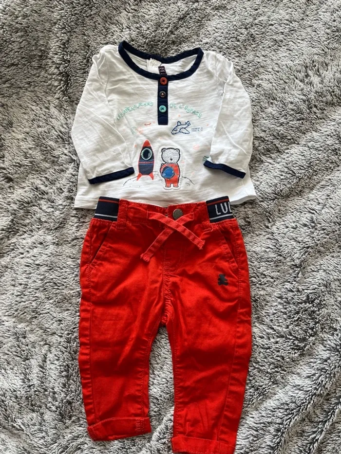 Ensemble bebe 3 mois lulu castagnettes et sergent major