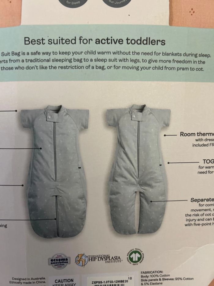 (New) sleep suit bag 3-12m 1.0 tog - photo numéro 7