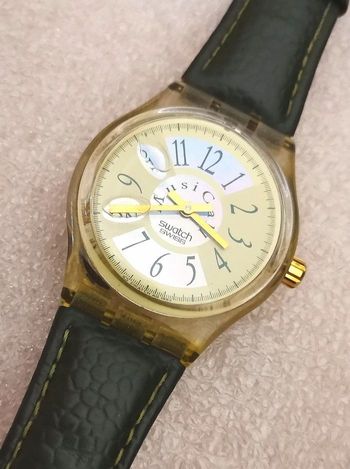 Montre SWATCH Collecteur Vintage Musicall "Double Rhythm" 