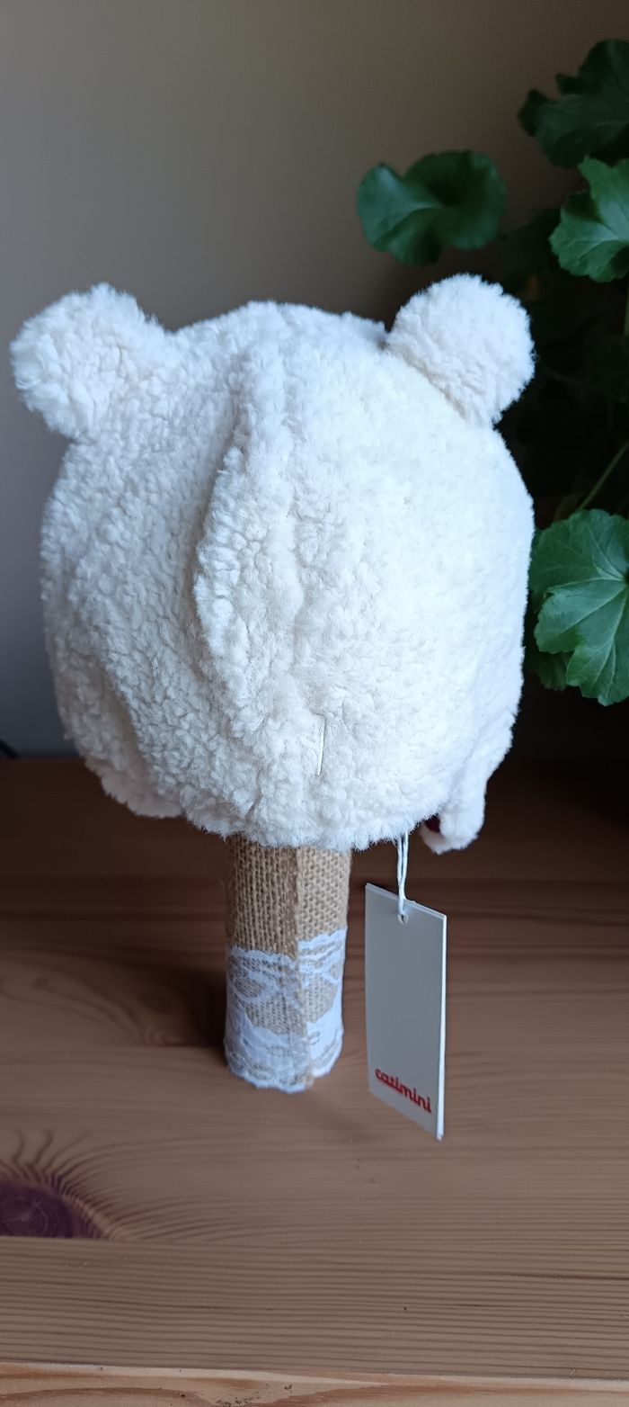 Bonnet aviateur blanc Catimini - photo numéro 3