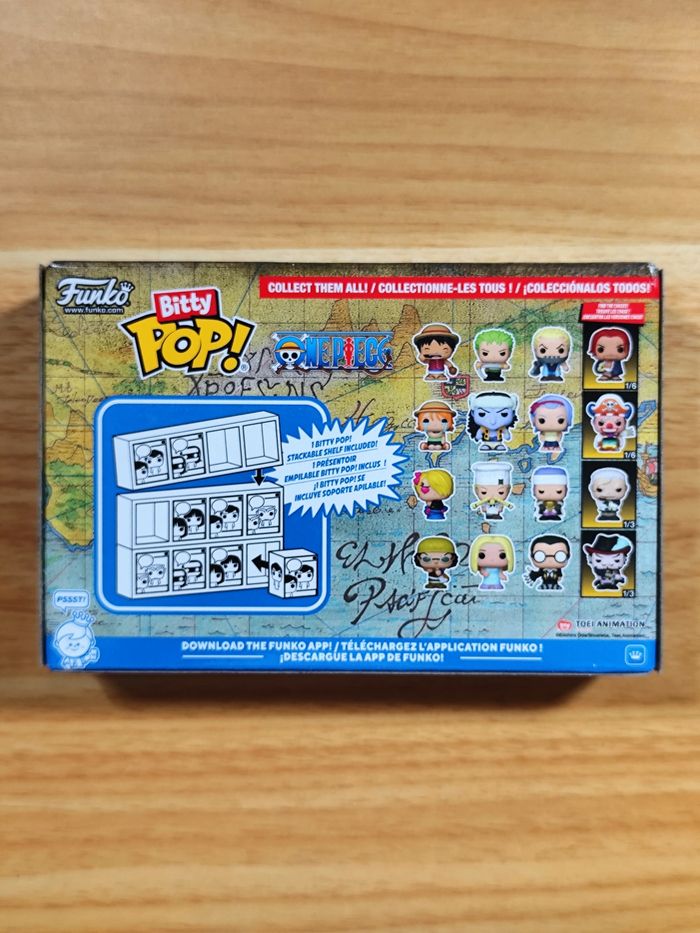 Bitty Pop! One Piece - Pack de 4 Figurines (Monkey D. Luffy, Roronoa Zoro, Axe-Hand Morgan, Buggy The Clown) - photo numéro 7