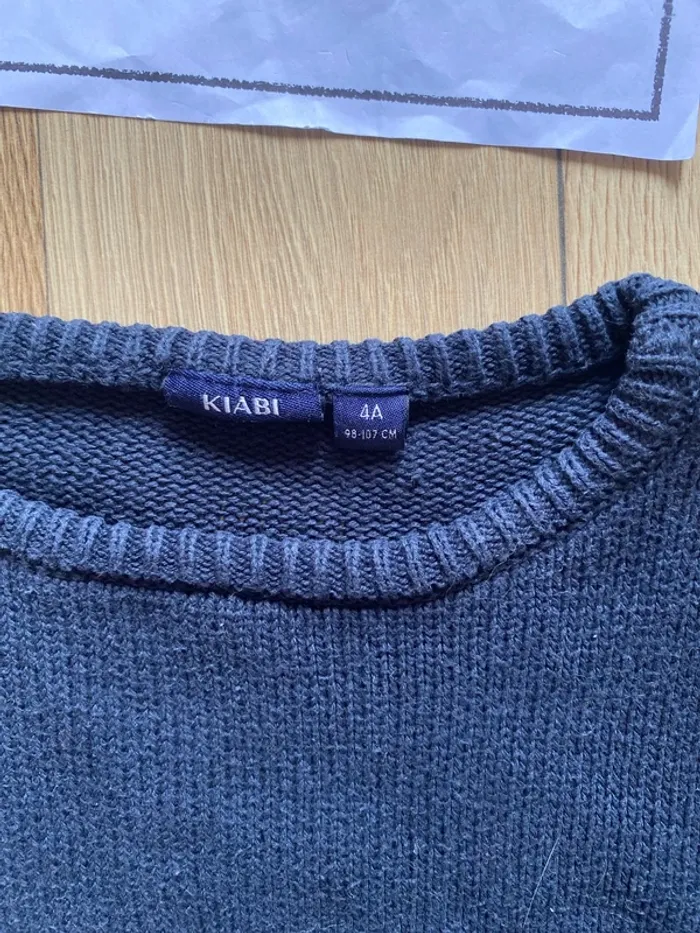 Pull renne Noël 4 ans Kiabi - photo numéro 2