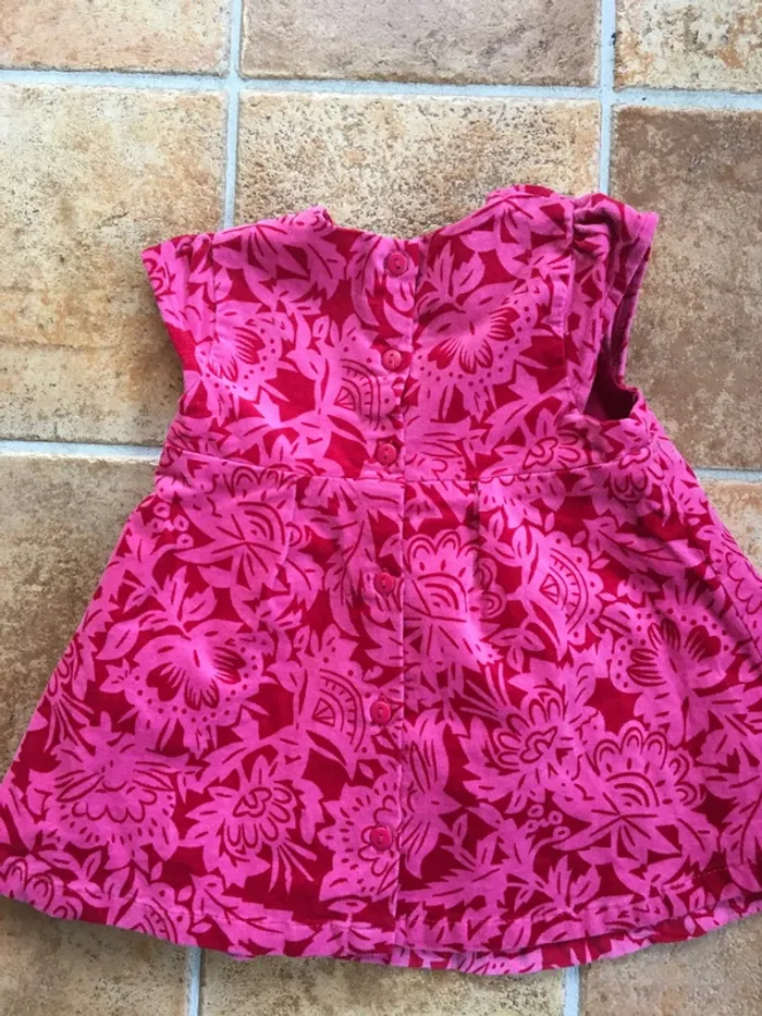 Robe velours rose - photo numéro 3