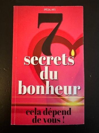 Livre secrets du bonheur