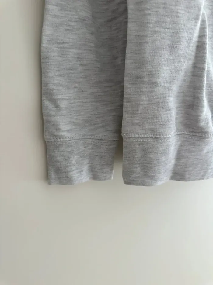 Sweat à capuche gris clair basique – très bon état, taille M - photo numéro 5