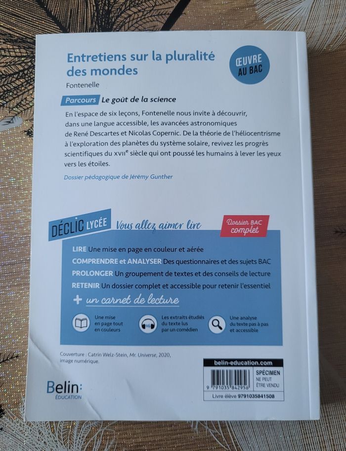Entretiens sur la pluralité des mondes Bernard de Fontenelle - photo numéro 2