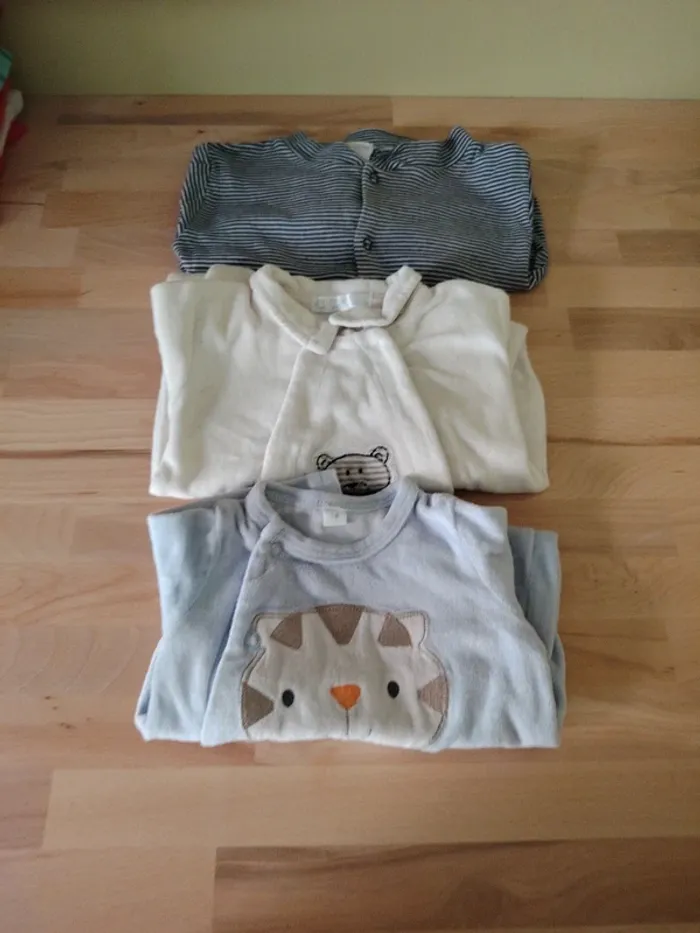 Lot de 3 pyjamas