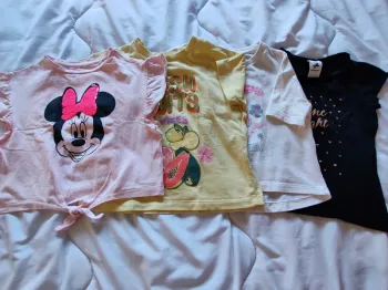 Lot 4 tee-shirt fille 3 ans