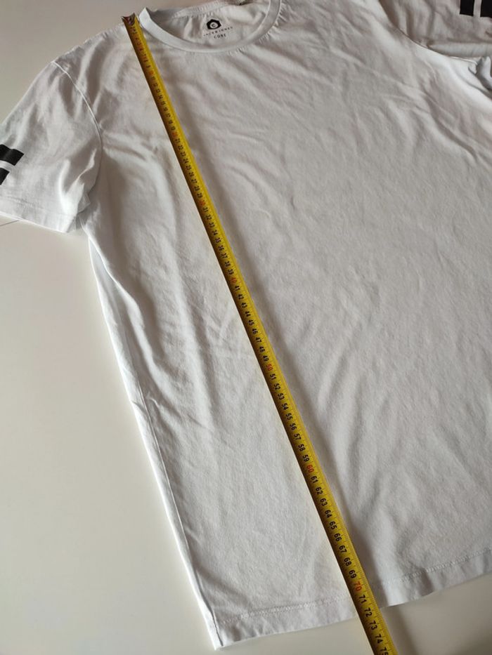T-shirt Jack & Jones blanc - Taille L - photo numéro 5