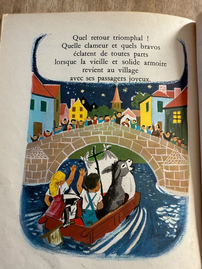 Livre ancien vintage Nénuphar et Picotin âne singe Gentil coquelicot Romain Simon Hachette - photo numéro 9