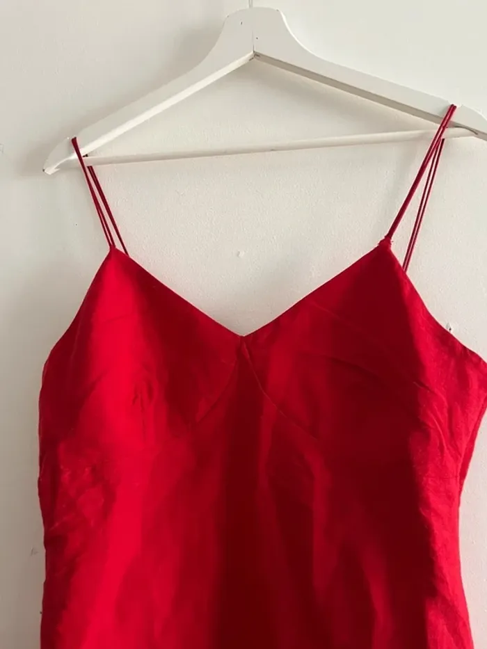Robe rouge Camaïeu - photo numéro 2