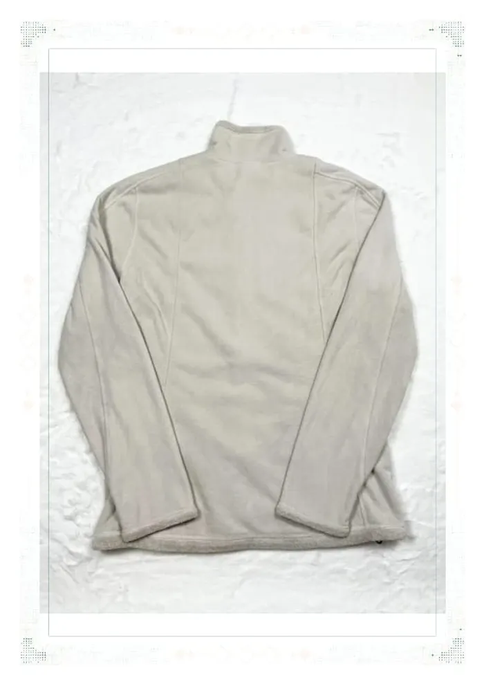The North Face polaire full zip blanc femme taille XL polyester - photo numéro 3