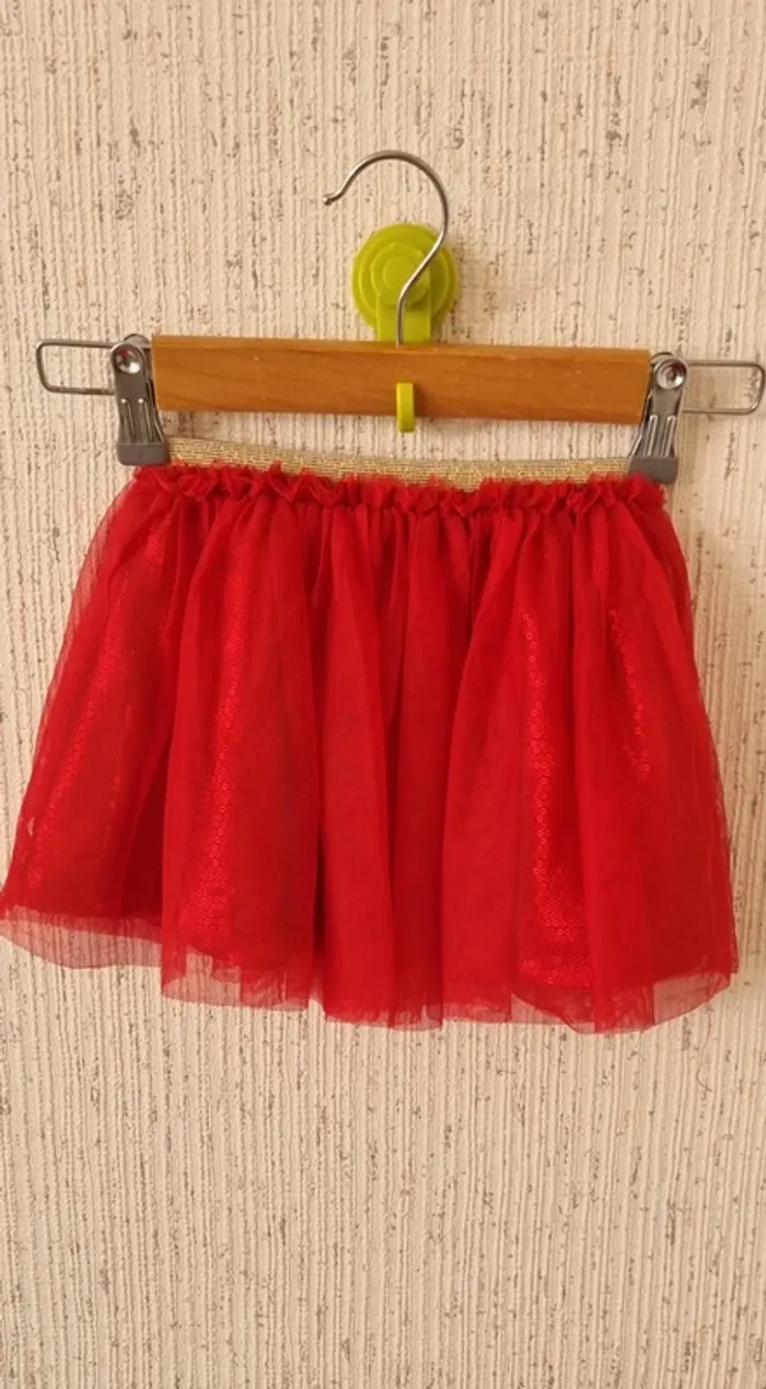 Joli jupe à tutu rouge taille 6 ans fashion private compagny - photo numéro 4
