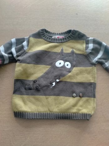 Pull 6 mois 67 cm