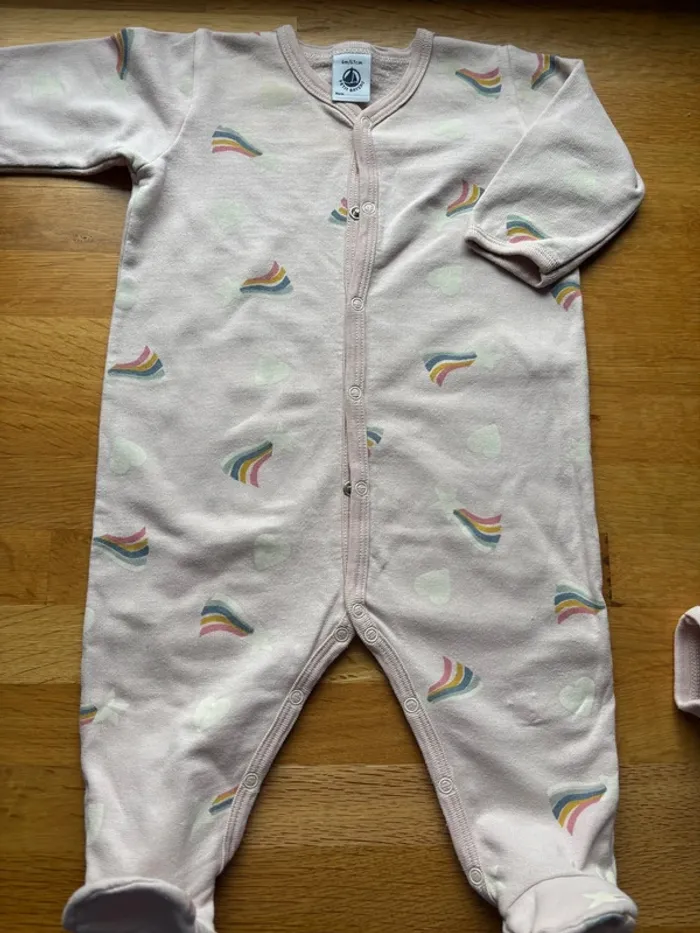 Beau pyjama petit bateau 6 mois fille