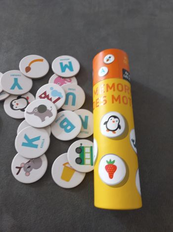 Memory des mots jeu hatier jeunesse 