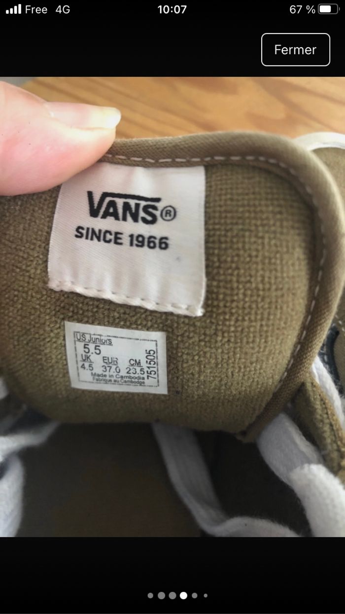 Vans taille 37 - photo numéro 8