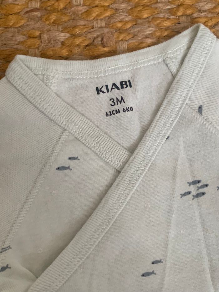 Body Kiabi manches courtes 3 mois