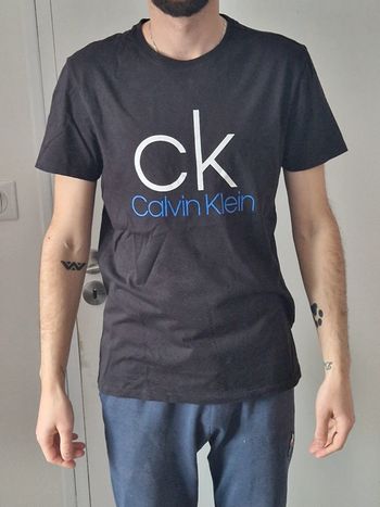 T-shirt calvin Klein noir