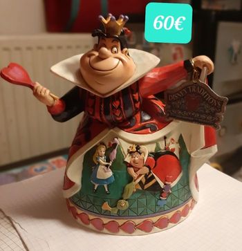 Figurine Disney traditions de Jim Shore alice aux pays des merveilles