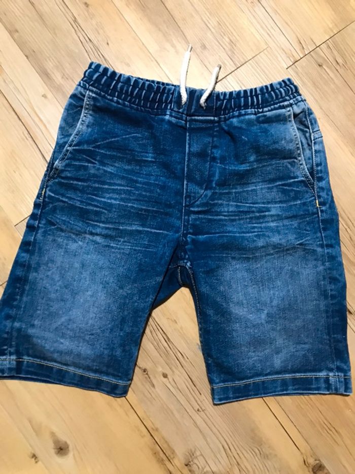 Short en jeans