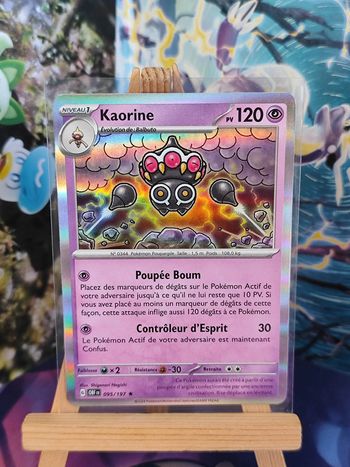 Kaorine holo rare 95/197 flammes obsidiennes