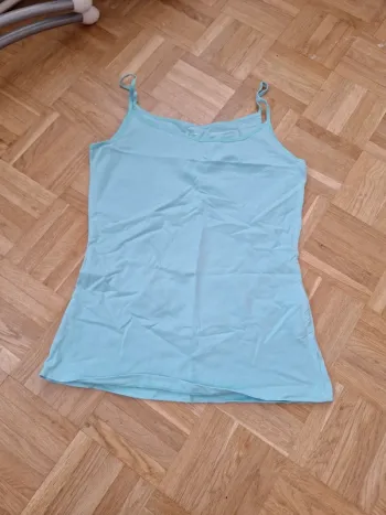 Débardeur turquoise