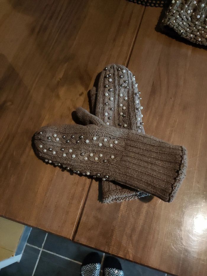 Moufles strass - photo numéro 3