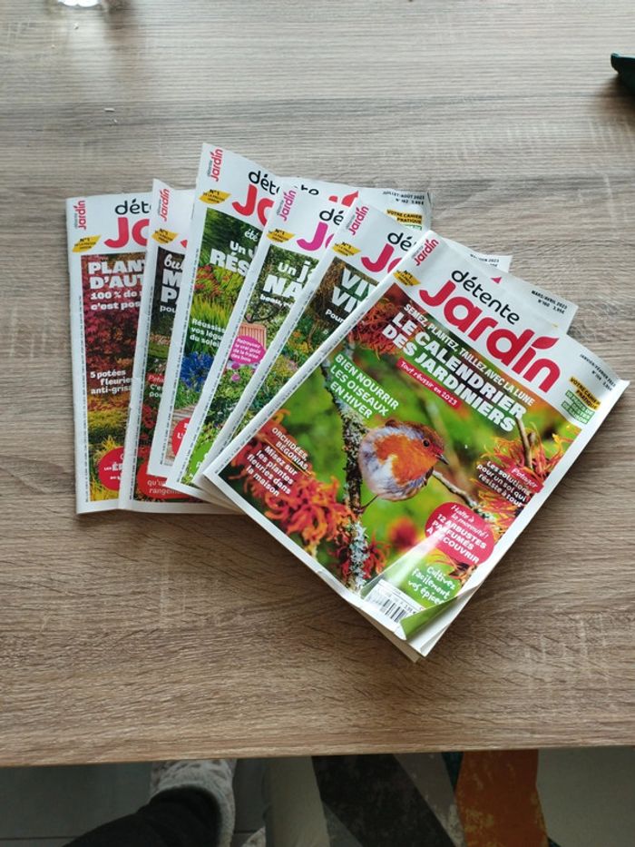 Lot magazine "jardin détente"année 2023