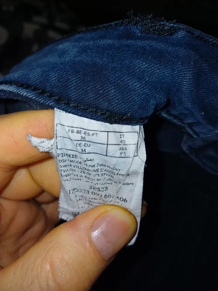 Pantalon Jeans  Denim Life - photo numéro 3