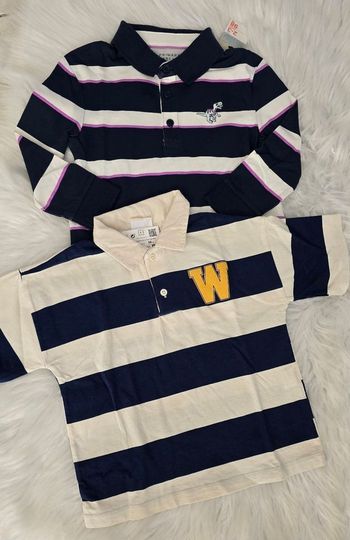 Neufs (non portés)😍🤩👍 polos mc et ml 3 ans garçon 💙😍👍