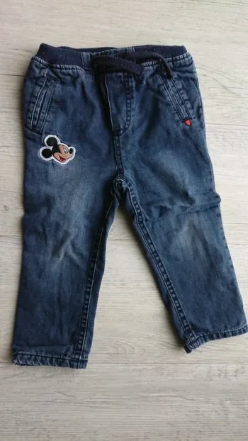 Style jean garçon 23 mois Mickey
