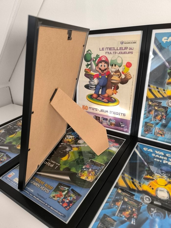 Cadre + affiche magazine Nintendo officiel - photo numéro 3