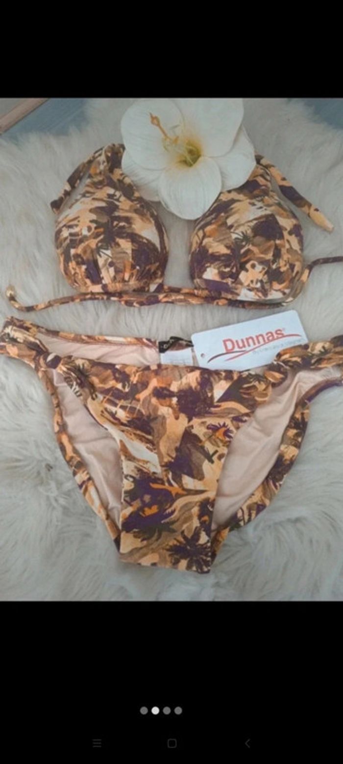 Maillot de bain 2 pièces neuf taille M - photo numéro 2