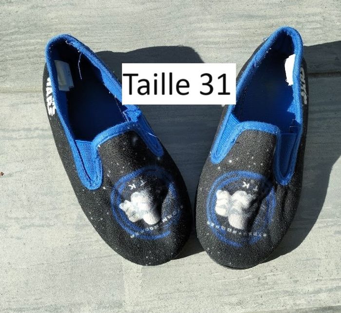 Lot n° 311 Chaussons "Star Wars" taille 31