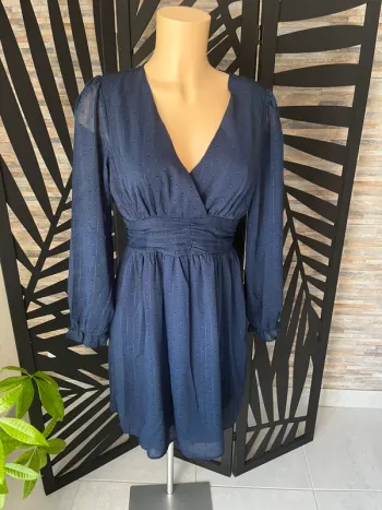 Superbe robe bleu marine