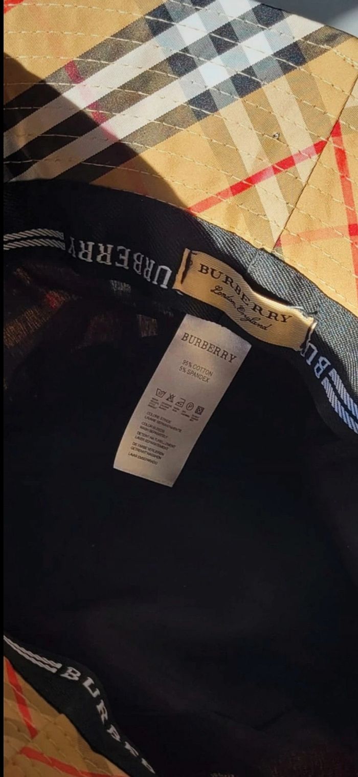 Chapeau Bob Burberry neuf - photo numéro 6