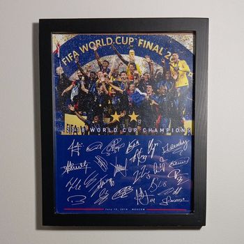 Cadre photo Equipe de France 2018 championne du monde