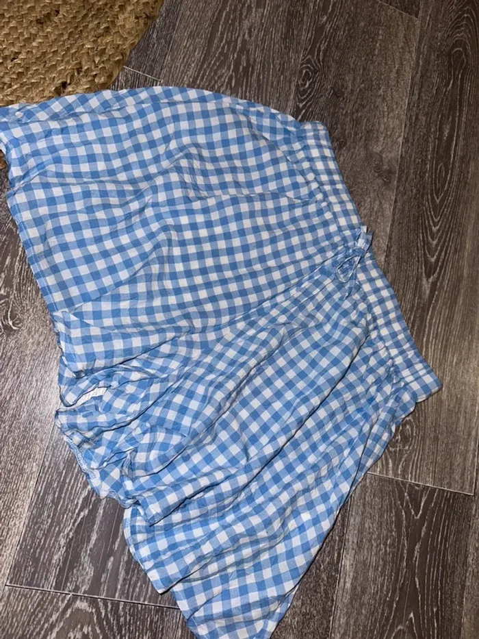 short à carreaux Kiabi, taille L