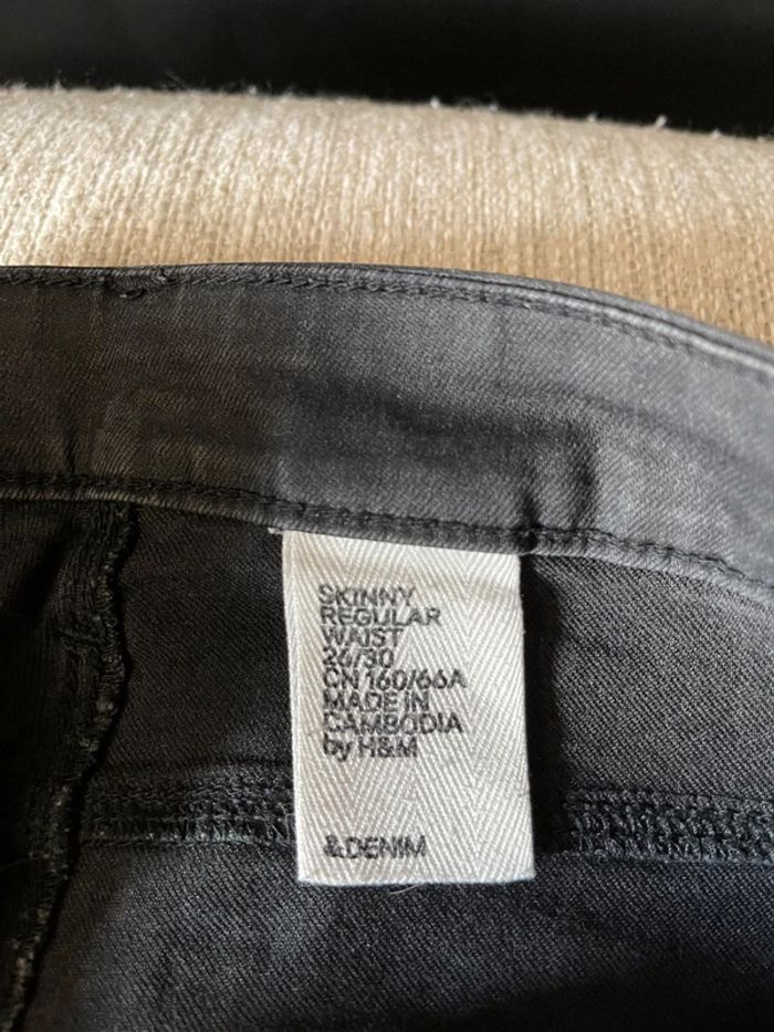 Pantalon skinny noir H&M - photo numéro 5