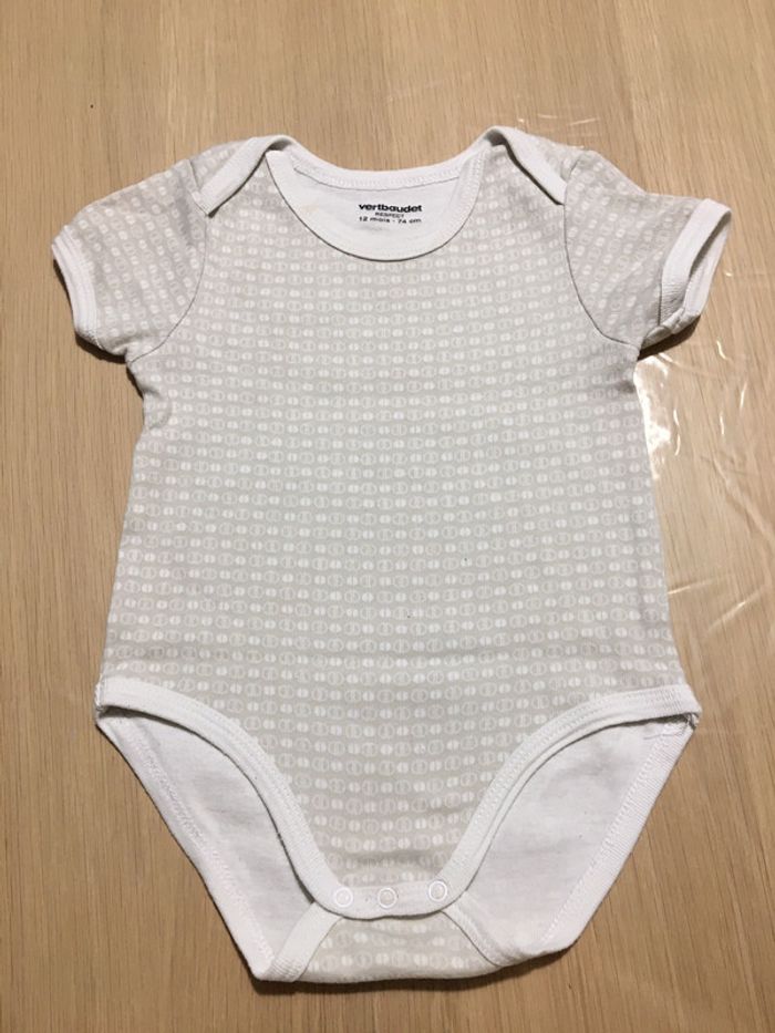 Lot 2 bodies Verbaudet - photo numéro 3