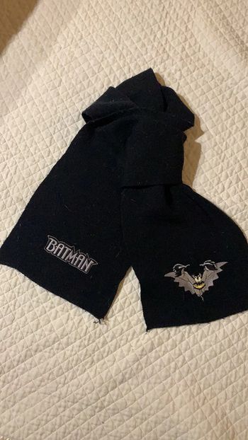 Écharpe noire Batman ~