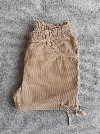 Pantalon velours Monoprix 5 ans