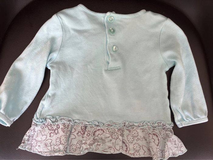 Ensemble violet et turquoise 6 mois - photo numéro 3