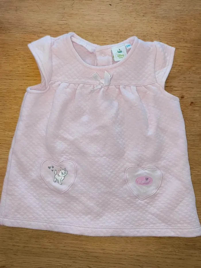 Robe été fille excellent état 3/6 mois Disney marie