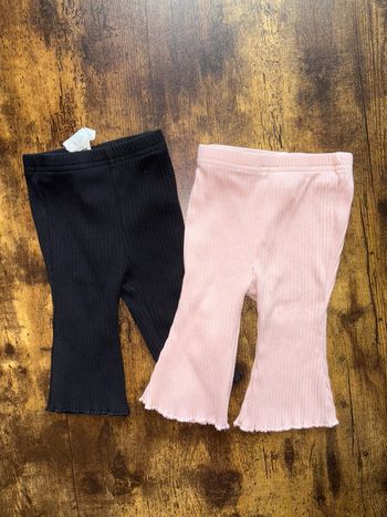 Lot 2 pantalons 1m