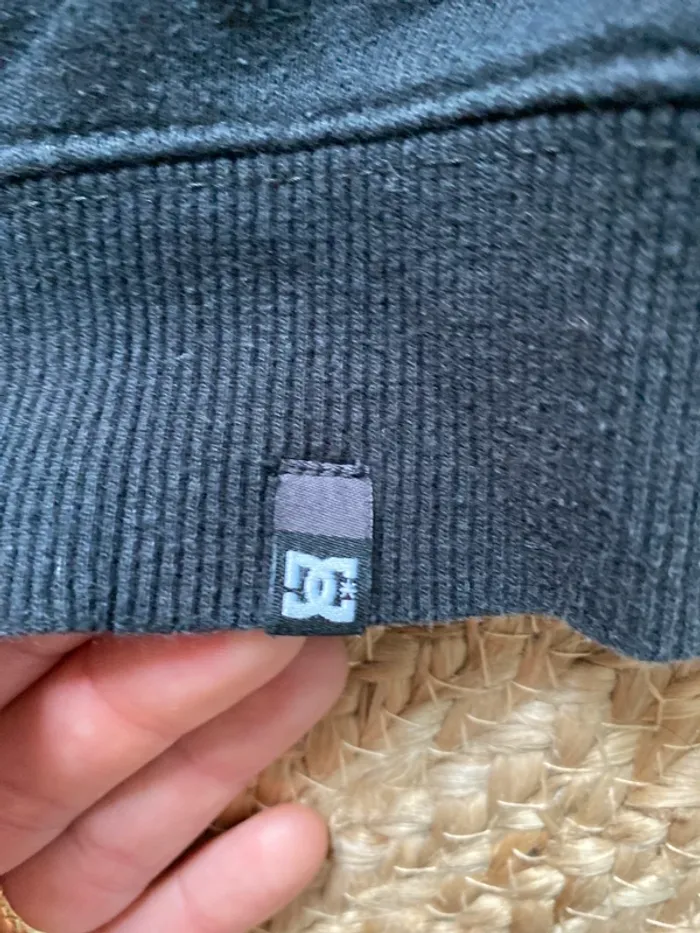 Sweat à capuche zippé DC Shoes 16 ans / XS Grand logo dans le dos - photo numéro 4
